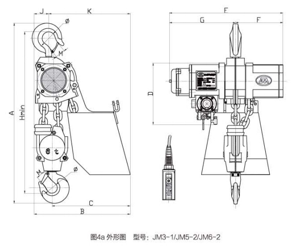  固定式氣動(dòng)葫蘆（3t-12t）